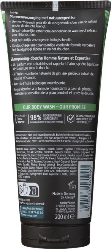 Kneipp Men – Nature Feeling – 2-in-1-Duschgel