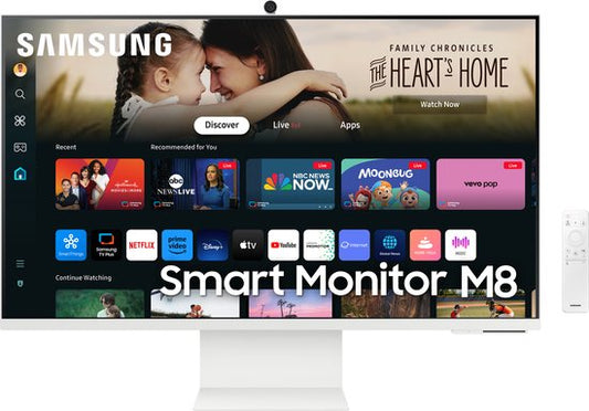 Samsung Smart M8 LS32DM801UUXEN – 4K-Smart-Monitor – Apple AirPlay – Tizen – WLAN – 32 Zoll