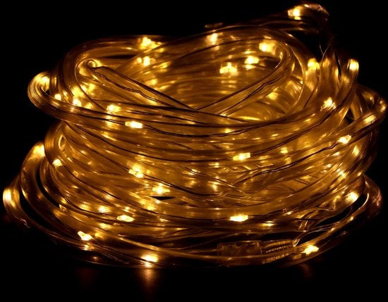 Grundig Lichterkette - Solar - 100 LEDs - Warmes Licht - 10 Meter