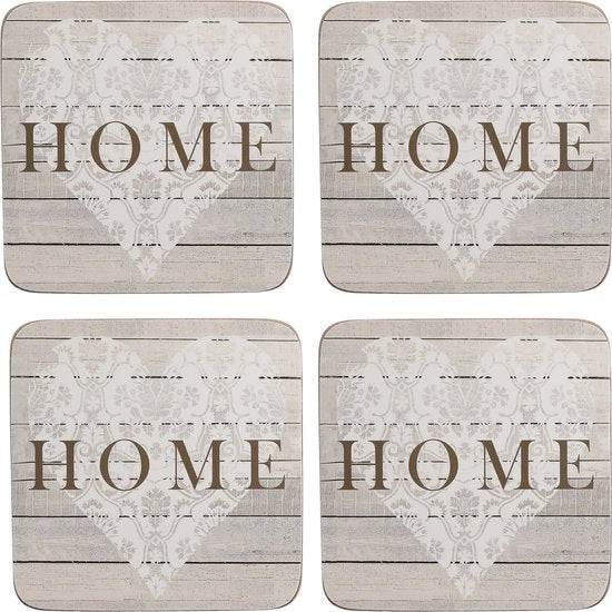 Creative Tops Untersetzer Everyday Home 10,5 Cm Kork 4 Stück