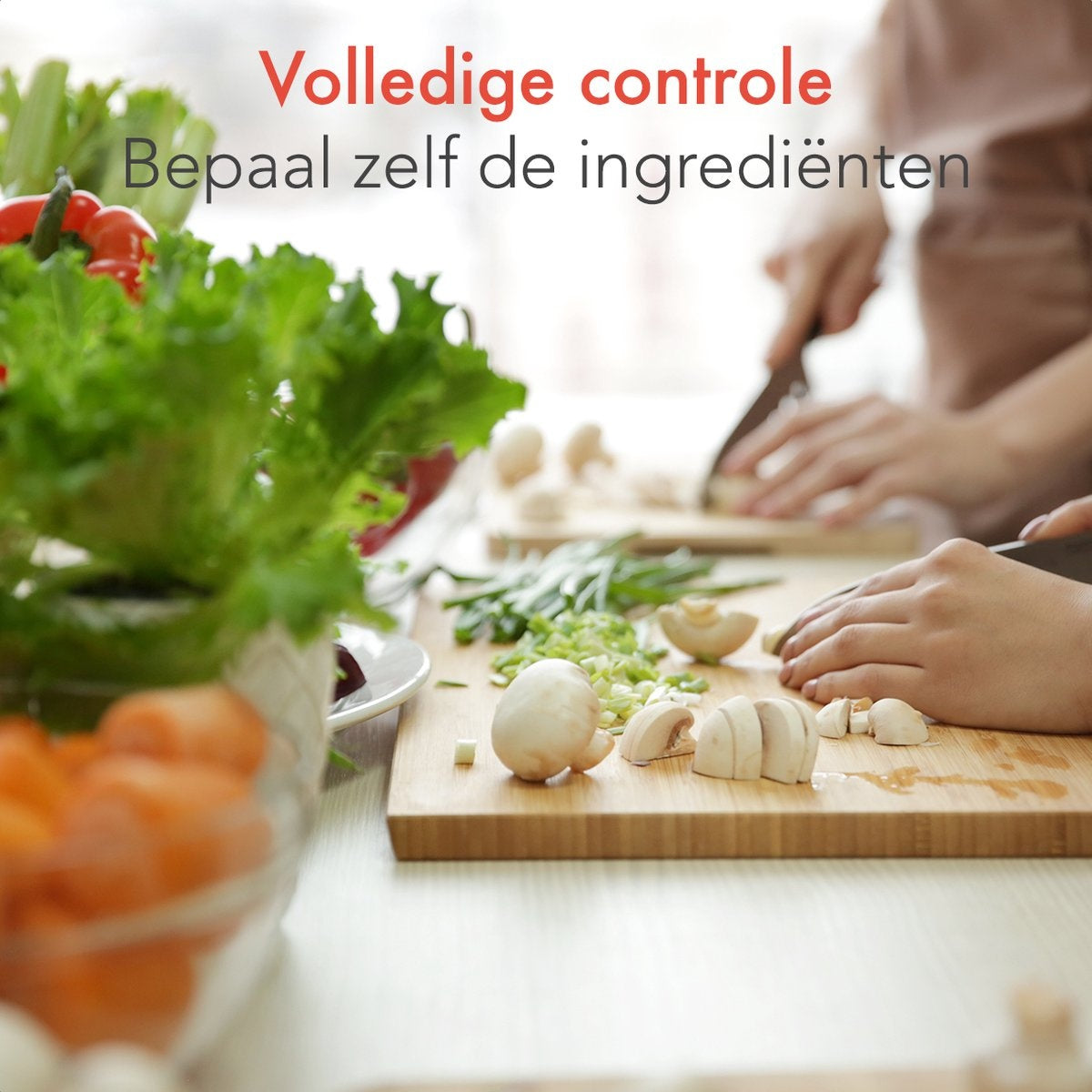 KitchenBrothers Suppenzubereiter - Mixer - bis zu 800W - 1.2L - Edelstahl/Schwarz