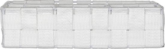 Wenko Organizer Adria 17 × 26 × 6,5 cm, Polypropylen, weiß
