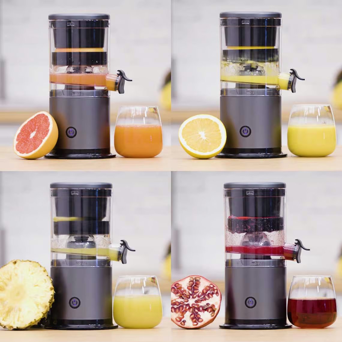 Livington JuiceBoost Kabelloser Entsafter – inklusive Rezeptbuch – kompakt und leicht – vitaminschonende Saftzubereitung