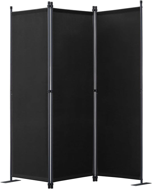 Angel Living Faltwand - 3 Paneele - 168 x 165 cm - Schwarz