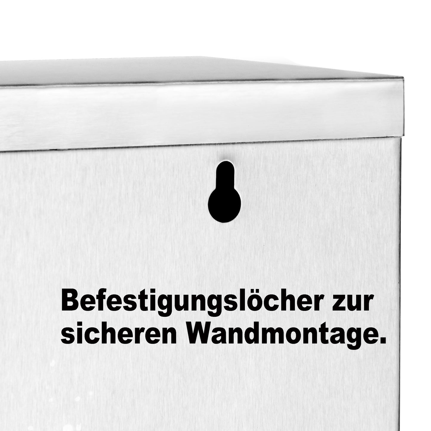 DBA Medizinschrank groß mit Schloss - 48,5cm x 25cm x 12cm