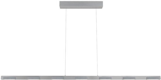 Hängeleuchte Bloc 3297ST aus Stahl, 171 cm, höhenverstellbar mit Kabelaufzug von Steinhauer, modernes Design, dimmbar mit externem Dimmer