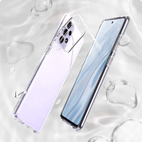 Spigen Liquid Crystal Backcover geeignet für Samsung Galaxy A72 Hülle - Transparent