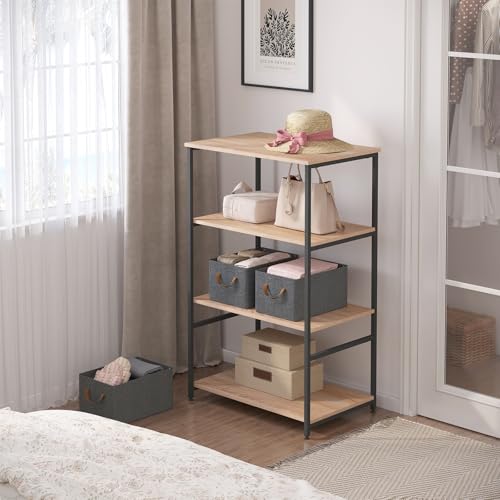 Woltu Faltbare Aufbewahrungsboxen 3er-Set - Grau - 47 x 28 x 20 cm