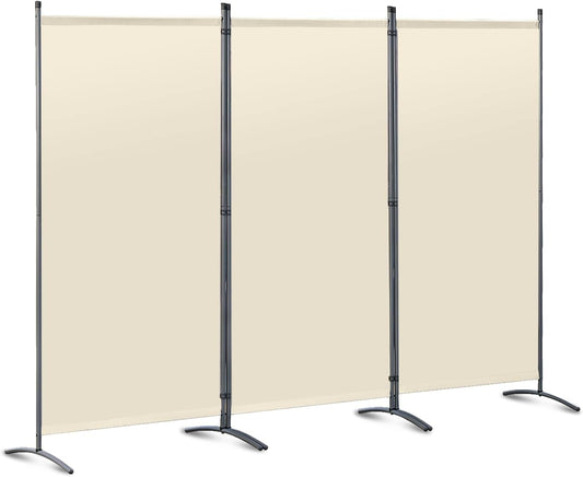 Angel Living Faltwand - 3 Elemente - 243 x 170 cm - Beige