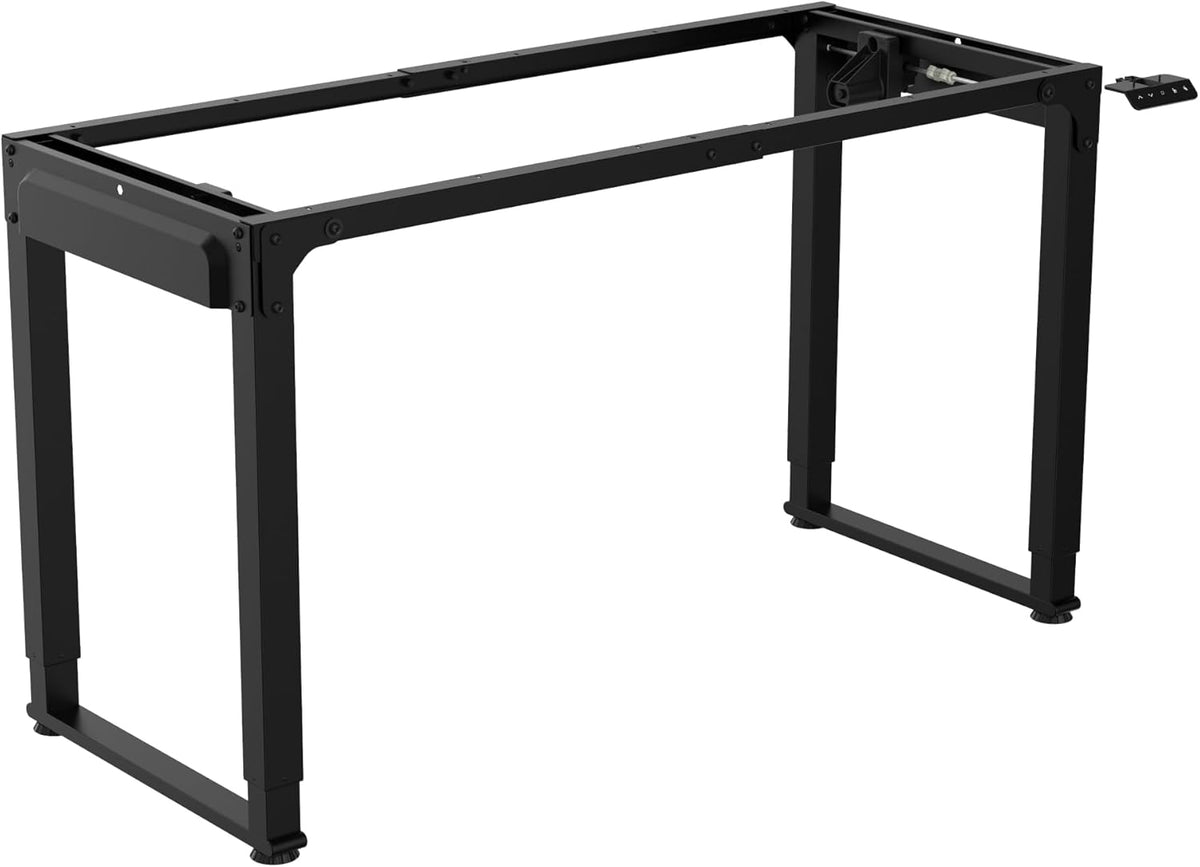 Vdd gaming Elektrisch verstellbares Gaming-Tischgestell - schwarz - 90 x 79,5 x 10,8 cm - stabiles Stahlgestell