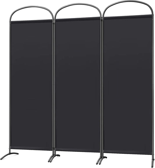 Angel Living Faltwand - 3 Paneele - 168 x 182 cm - Schwarz