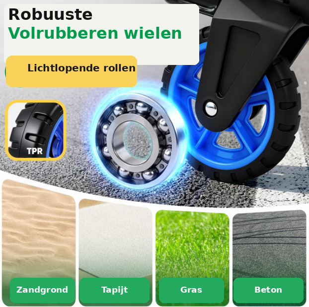 Sekey Klappbare Sackkarre aus Aluminium – 80 kg Tragkraft – 3,5 kg
