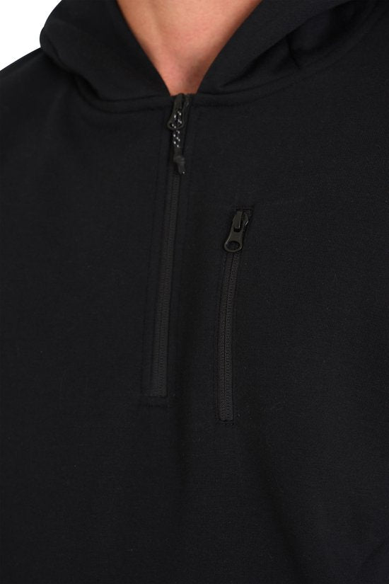 Mario Russo Trainingsanzug Achilles - Hausanzug - Jogginganzug - Hoodie - Schwarz - XXL