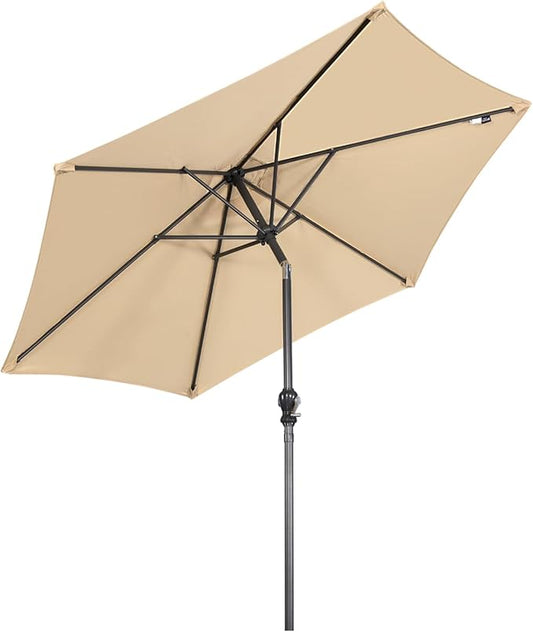 Angel Living Sonnenschirm Ø250 cm - kippbar - Beige