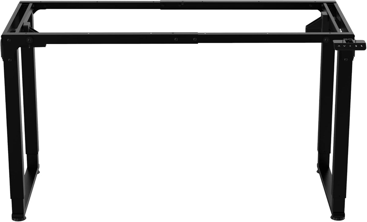 Vdd gaming Elektrisch verstellbares Gaming-Tischgestell - schwarz - 90 x 79,5 x 10,8 cm - stabiles Stahlgestell