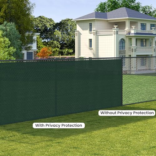 Woltu Sichtschutzwand für Balkon und Garten Grün 2 x 15 m Wasserabweisend und UV-beständig