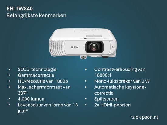 Epson EH-TW840
