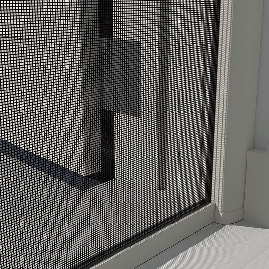 Livn Roller Hordeur Plus 105x205cm weiss - Geräuschloses Öffnen und Schliessen - Ausgestattet mit Magnetverschluss - Breite kann ohne Einschränkung gekürzt werden