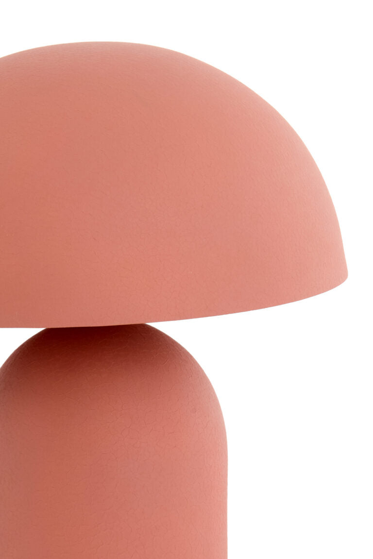 Retro-Tischleuchte Rot - Licht & Wohnen | 48 cm hoch | E27-Fassung