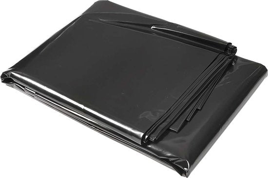 Bo-Camp – Aqua-Folie als Unterlagsplane – Ohne Weichmacher – 6 x 4 Meter – Schwarz