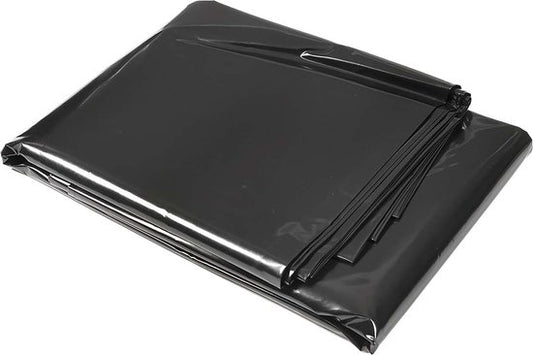 Bo-Camp – Aqua-Folie als Unterlagsplane – Ohne Weichmacher – 6 x 4 Meter – Schwarz