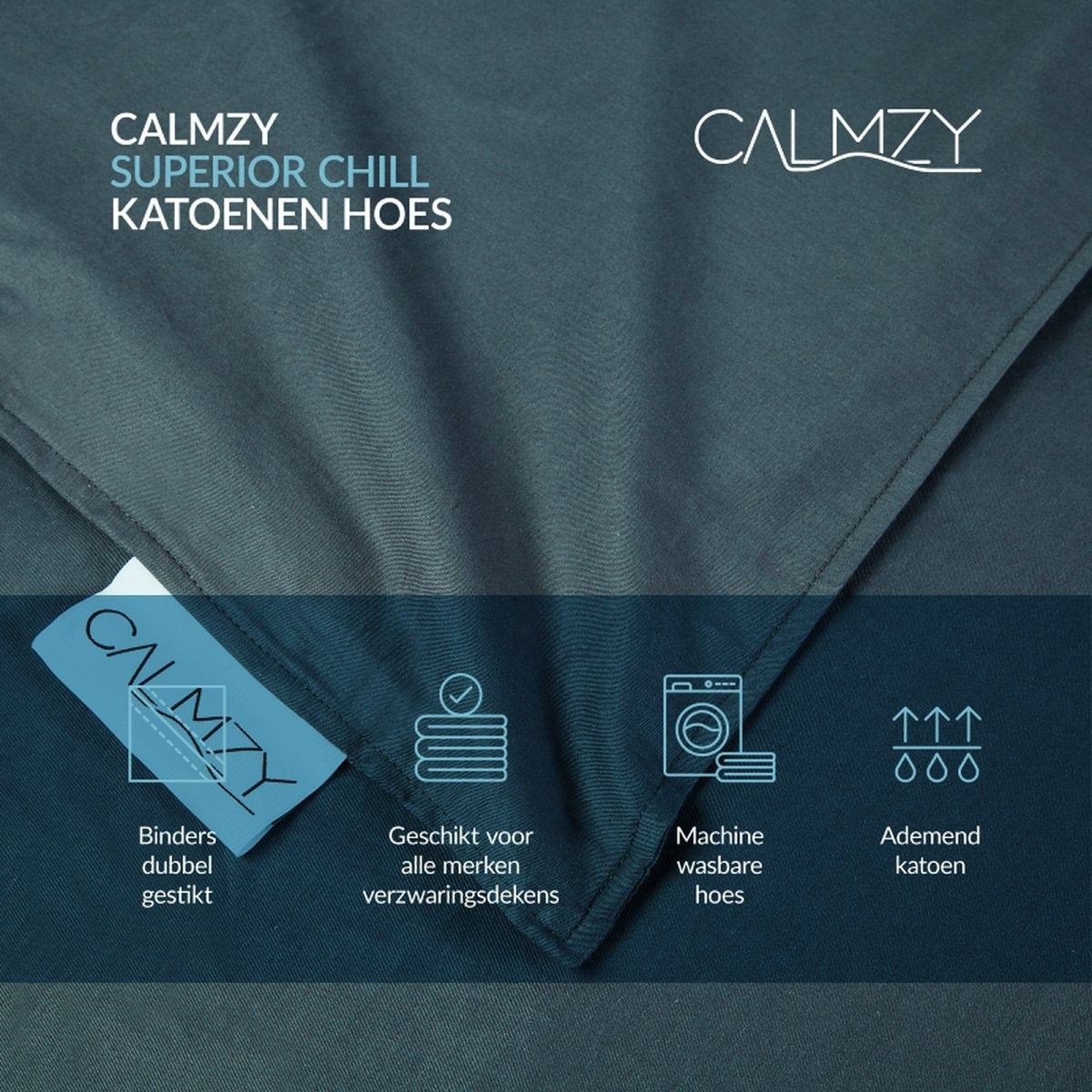 Calmzy Kids Superior Chill Kuscheldecke Decke dunkelgrau