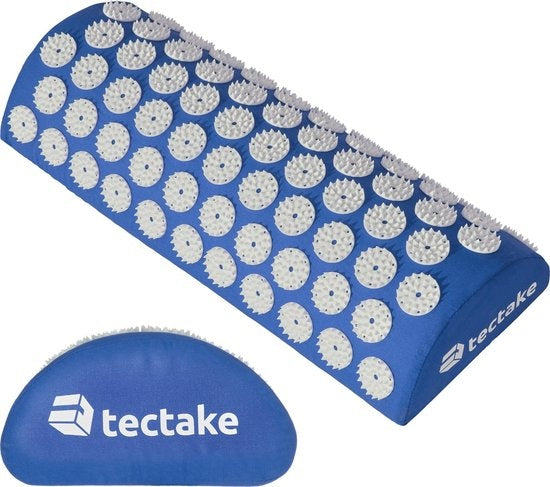 tectake - Akupressurmatte blau