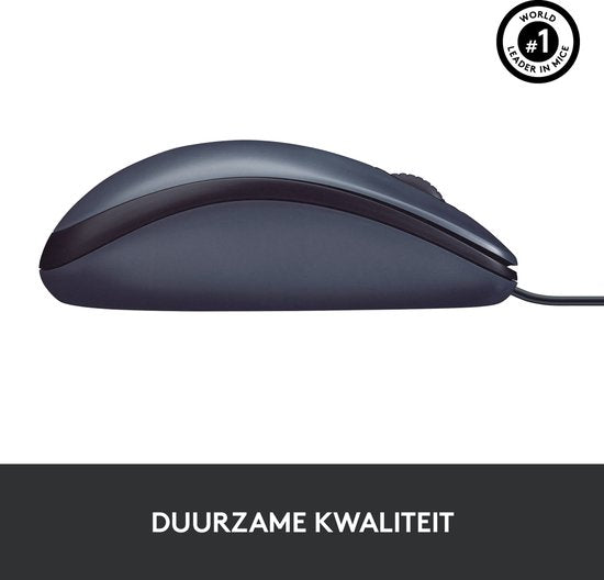 Logitech B100 – Maus – Schwarz