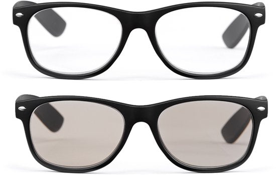 Milanoro - Praktische Lese- und Sonnenbrille in einem inklusive kostenlosem Schutzetui - Schildkrötenmotiv - +2