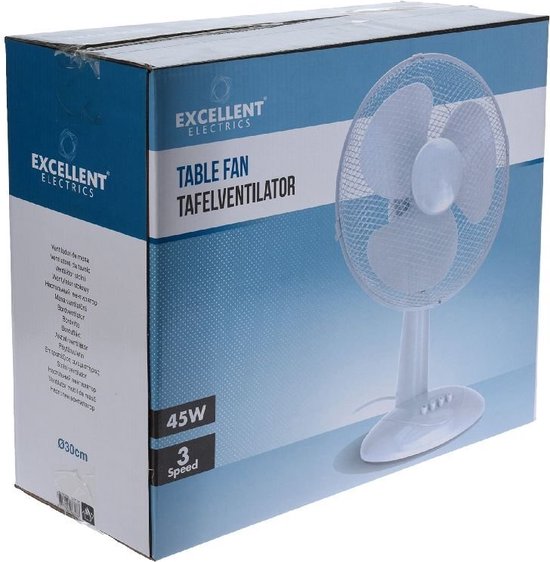 Excellent Electrics – Tischventilator – Weiß