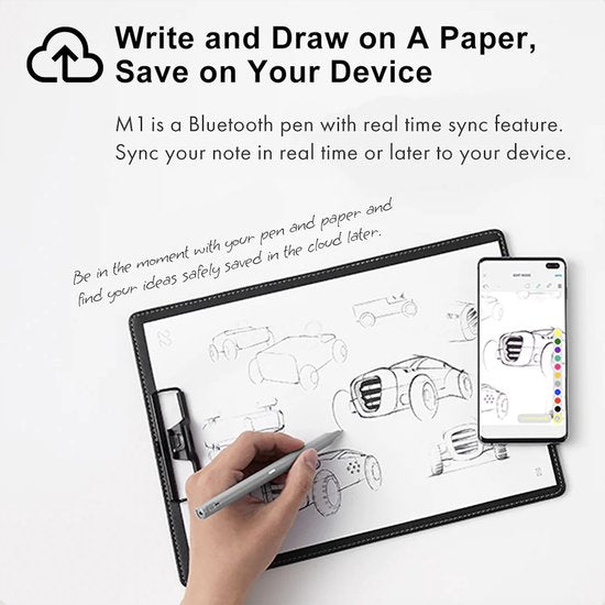 Neolab Smartpen M1 – digitaler Stift – digitales Schreiben – intelligenter Stift – Blau