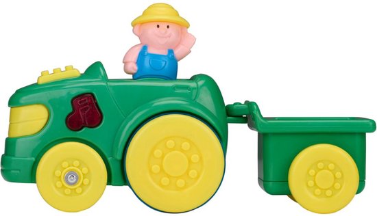 Eddy Toys Bauernhof-Spielzeug – Spielzeugeisenbahn mit Sound und Licht – Spielzeugeisenbahn mit Bauernhoftieren – inkl. AA-Batterien