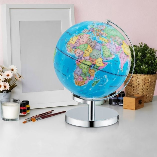 Coast Beleuchteter Globus - Globus Nachtlicht mit Sternbildern - 23 cm - Blau