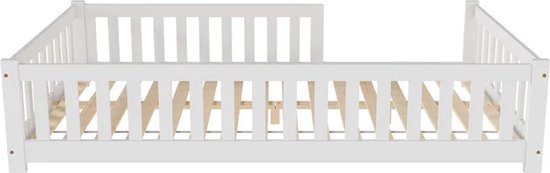 Kinderbett Naya - 120 x 200 cm - Weiß