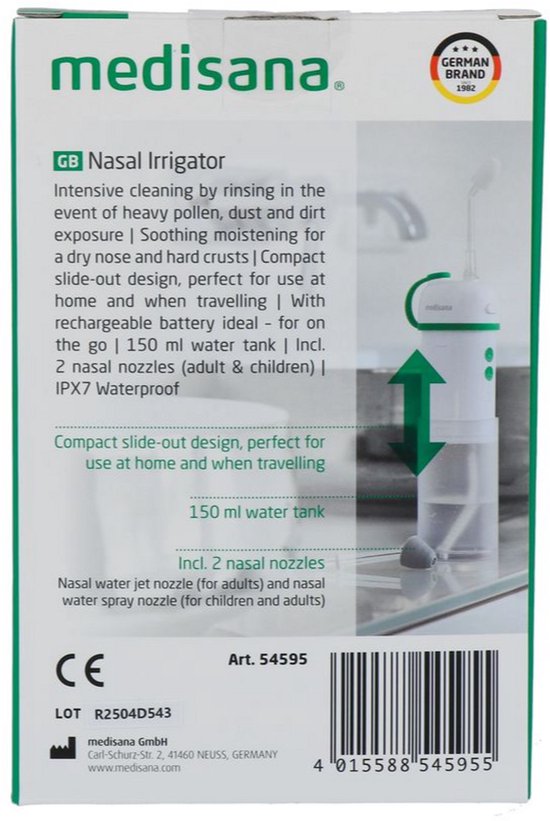 Medisana NI 200 Elektrische Nasendusche – USB-C