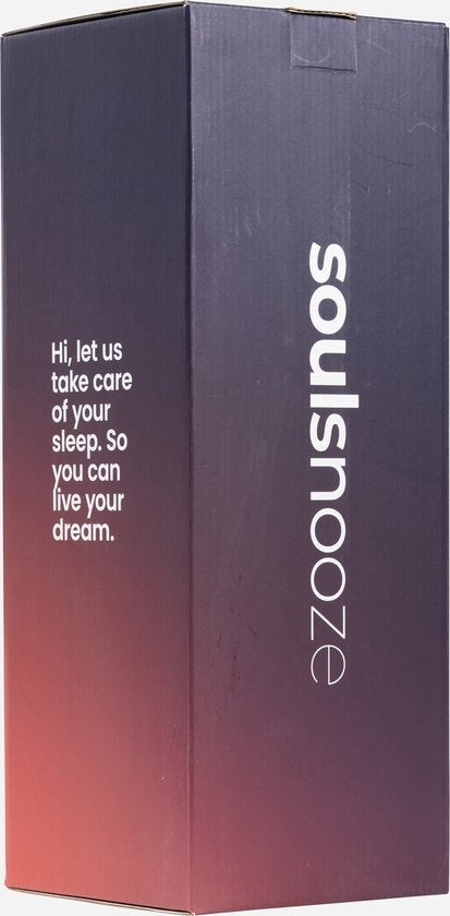 SoulsnoozeÂ¬Ã† - Luxuriöses Qualitätskissen Gloom - Verstellbares Design - Geeignet für Rücken-, Seiten- und Bauchschläfer - 60x70 cm - Schlafzimmerkissen - Anti-Allergie - Kühlend - Waschbar