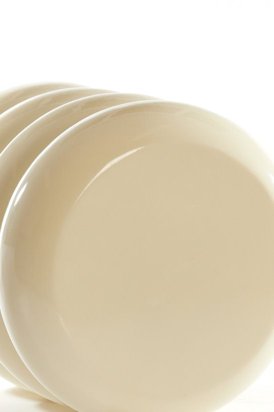 Light & Living Beistelltisch Mirogi - Creme - Ø30cm - Modern
