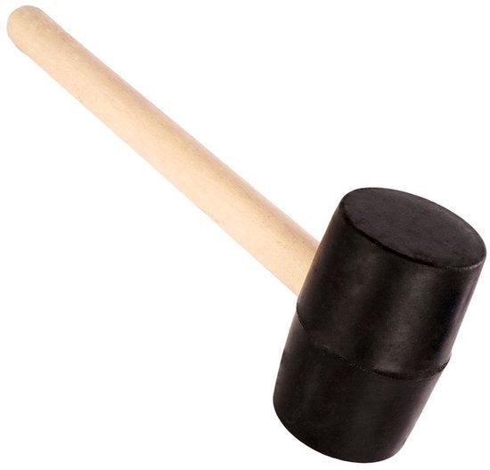 9-teiliges Camping-Set – Hammer – Heringe – Seil – Heringzieher – Camping – Campingplatz – Metall