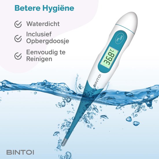Bintoi® XR210 - Digitales Körperthermometer - Fieberthermometer - Temperaturanzeige