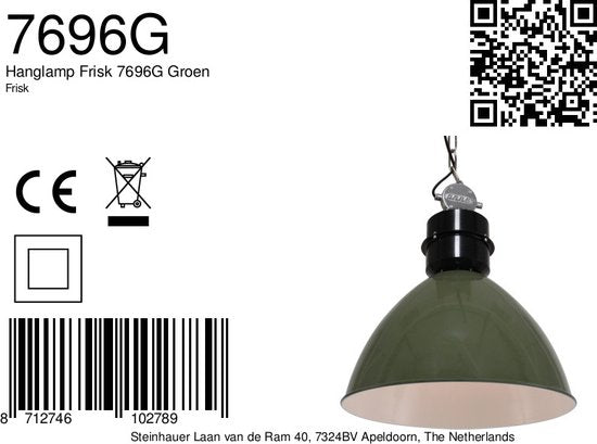 Hängeleuchte Anne Lighting Frisk – Grün