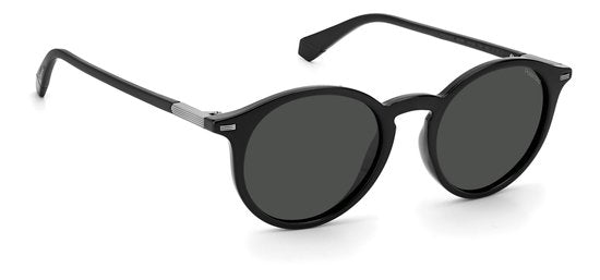 POLAROID Sonnenbrille, polarisiert, PLD 2116/S, Unisex, Schwarz