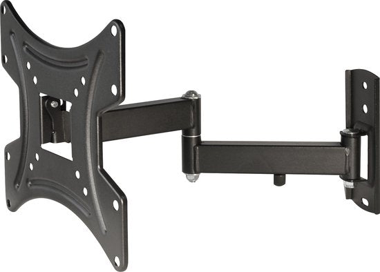 MyWall TV-Wandhalterung für 23-42-Zoll-Bildschirme – Full Motion – Bis zu 25 kg – Schwarz