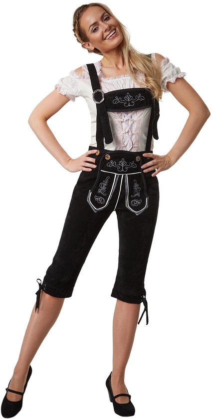 Dressforfun Lederhose Tegernsee L - Faschingskostüm Kostüm Halloween Kostüm Fasching Kostüm Partykleidung - 302817
