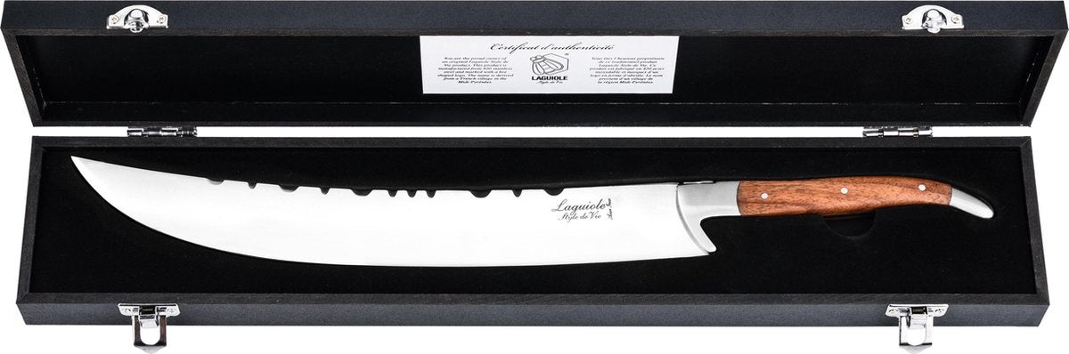 Laguiole Style de Vie Champagnersäbel - in Geschenkbox - Palisanderholz