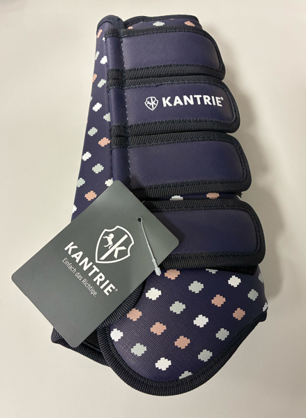 Kantrie Softgamas - Marineblau mit Muster - 4 Riegelverschlüsse - Größe XL