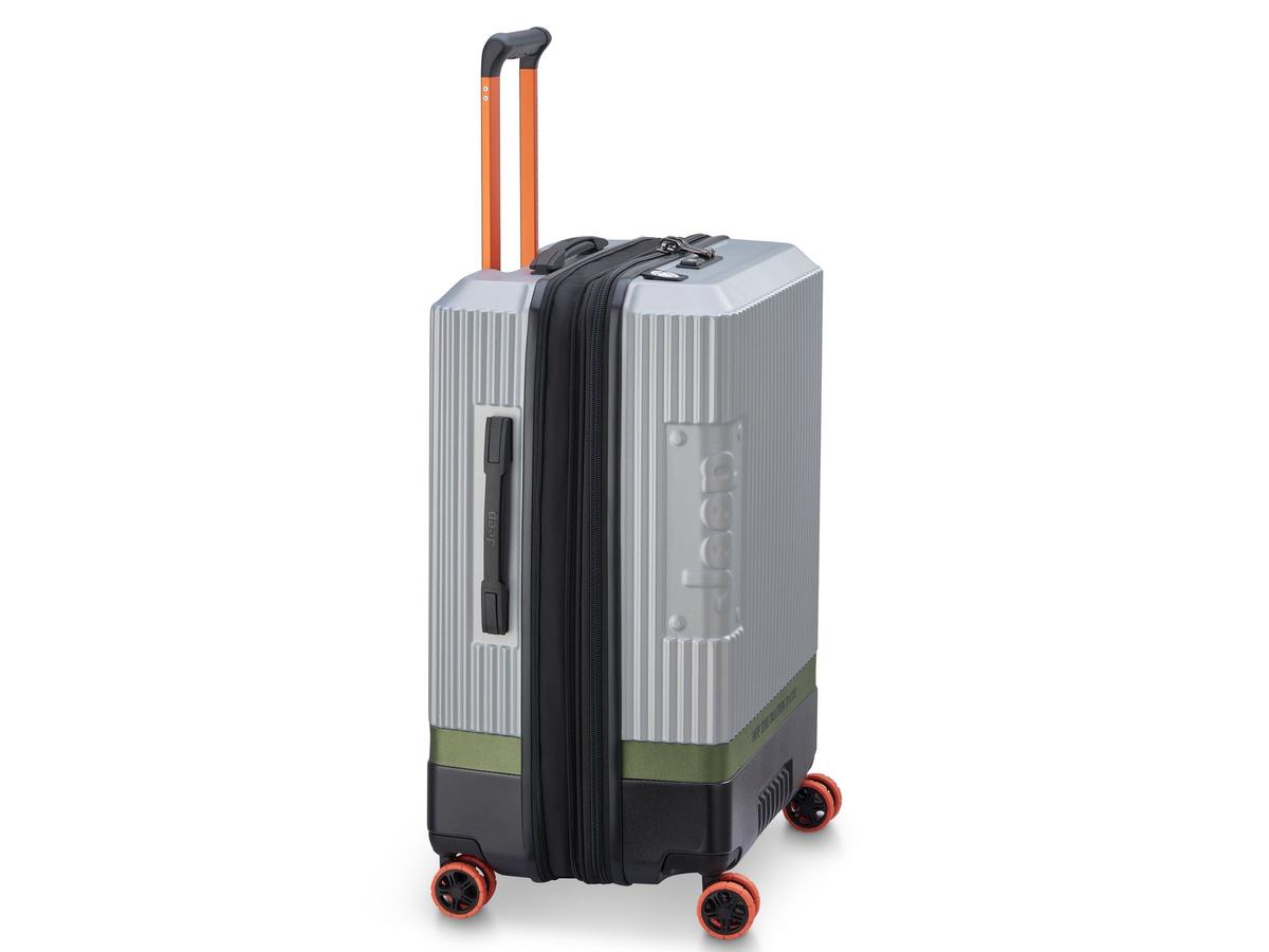 Jeep Trolley – Ausziehbar – Größe M – 69 cm Silber