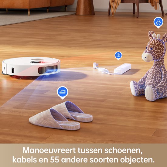 Dreame L10s Pro Ultra Heat – Roboterstaubsauger mit Heißwasser-Wischfunktion – Objekterkennung und -ausweichen