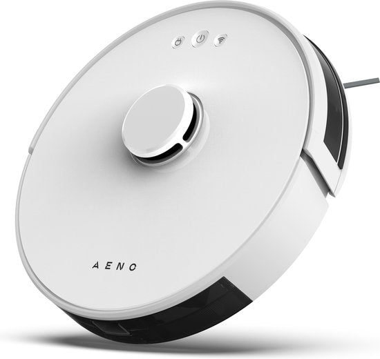 AENO Staubsaugerroboter - Wischfunktion - Smart app DE - 2,5KPa - Weiß