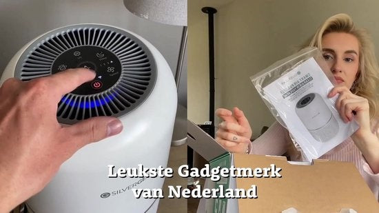 SIlvergear - Elektrischer Wäscheständer - Heizung - 147 x 54 x 94 cm - Weiß