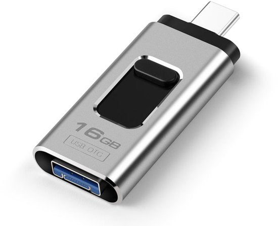 Vlectro – 4-in-1-USB-Stick für Smartphone, Tablet und Laptop – 64 GB